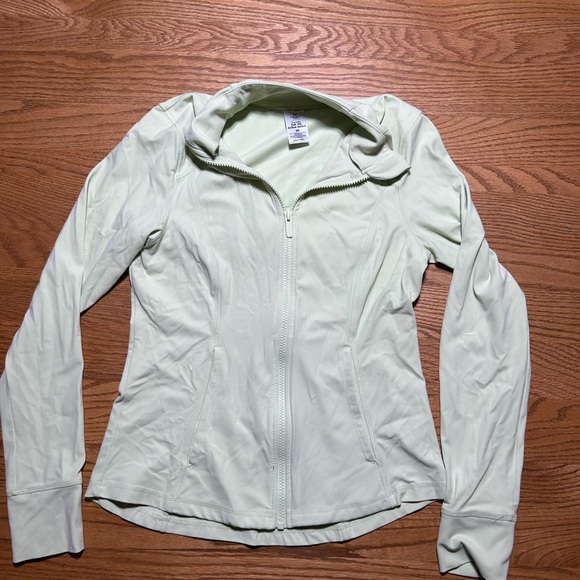 Member's Mark Jackets & Blazers - Women's Soft Green Zip-Up Jacket Size XS